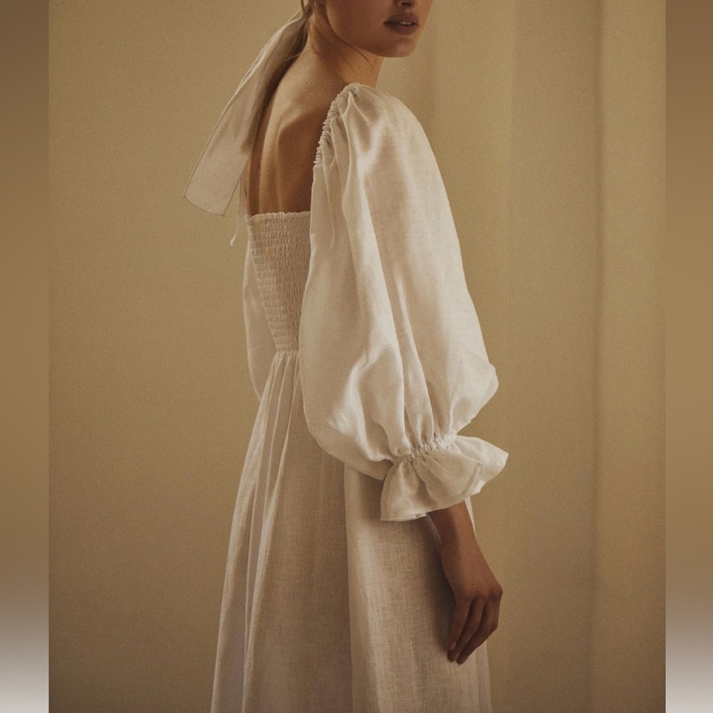 Sleeper Atlanta Linen Dress